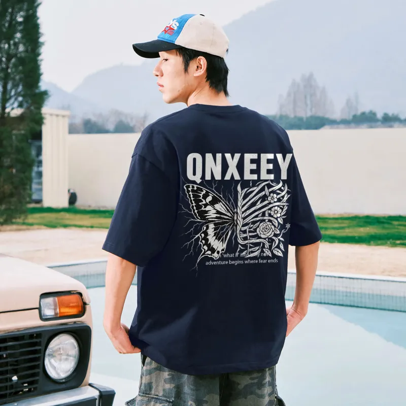 Qnxeey T Shirts Unisex-25