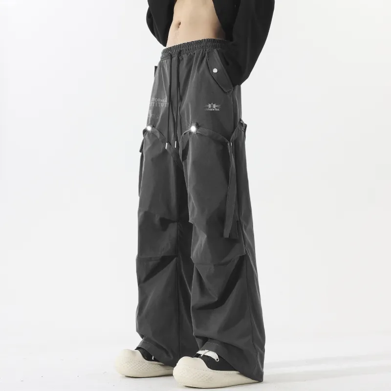 Qnxeey Cargo Pants Unisex-16