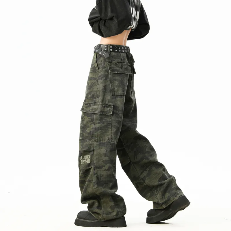Qnxeey Cargo Pants Unisex-10
