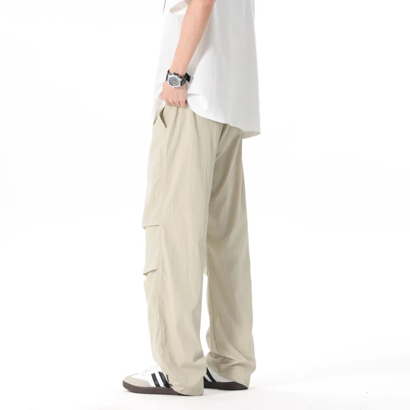 Qnxeey Casual Pants Unisex-22