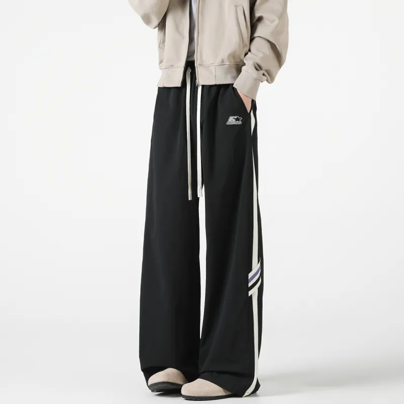 Qnxeey Casual Pants Unisex-3