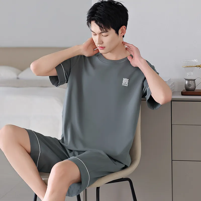 Lan Miao Pajama Set Men's Image Color-3