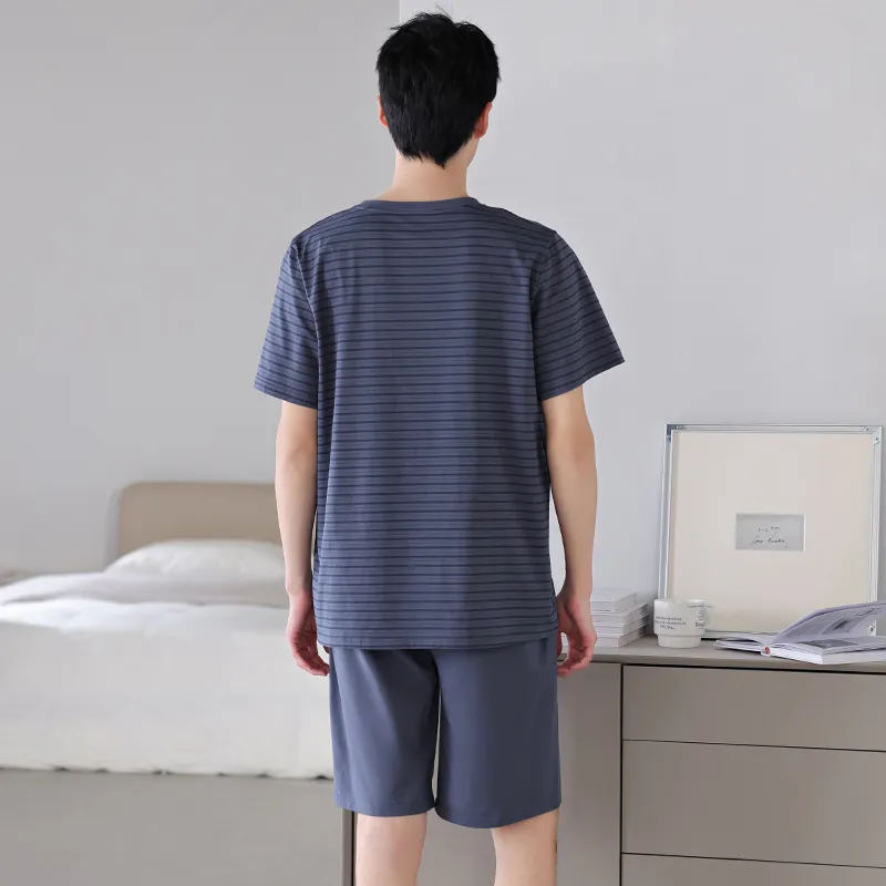 Lan Miao Pajama Set Men's Image Color-5