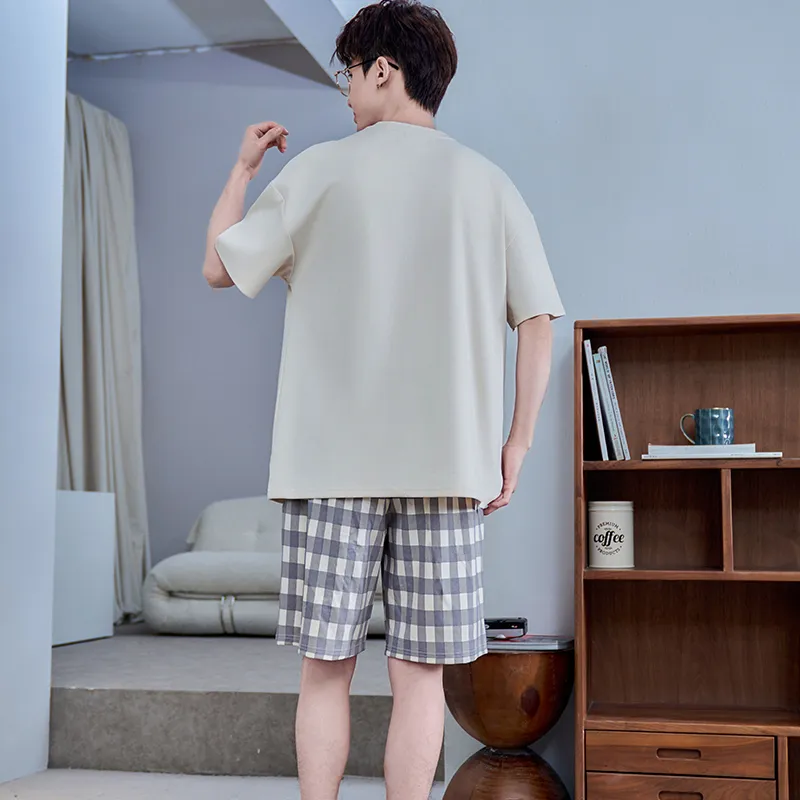 Lan Miao Pajama Set Men's Image Color-5