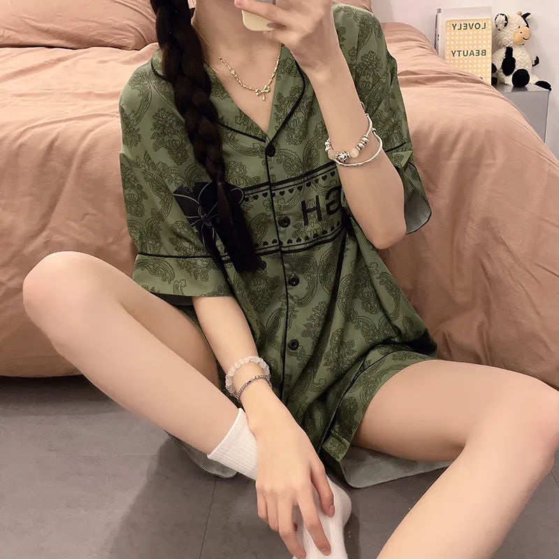 Lan Miao Pajama Set Women's Image Color-2