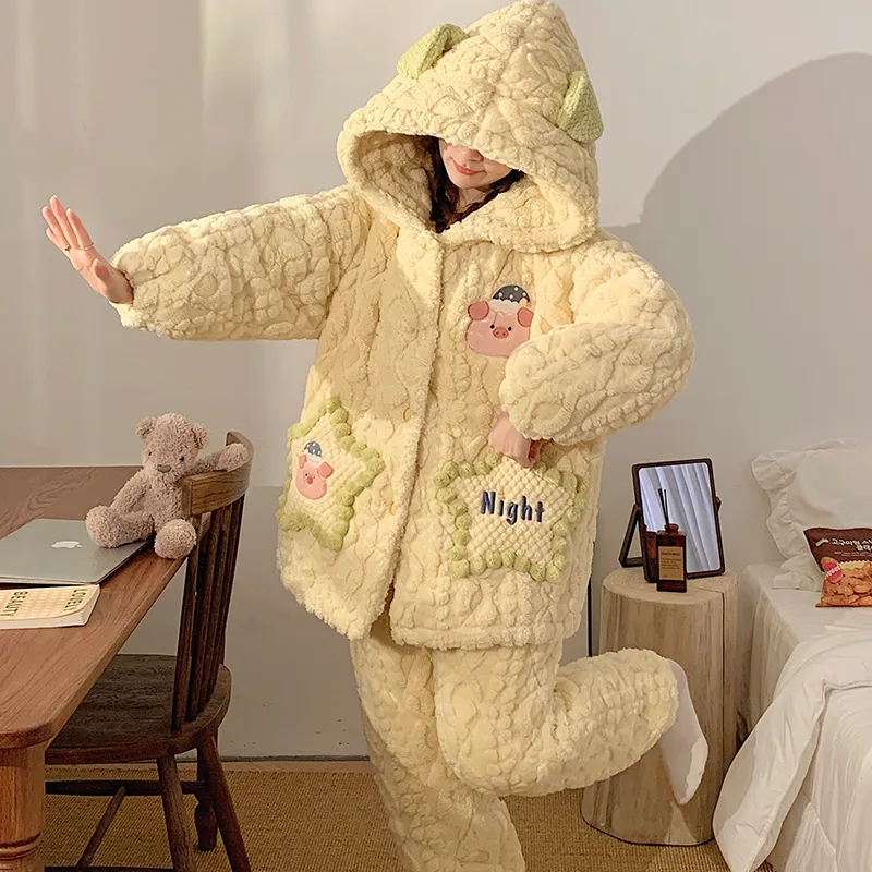 Lan Miao Pajama Set Women's Image Color-4