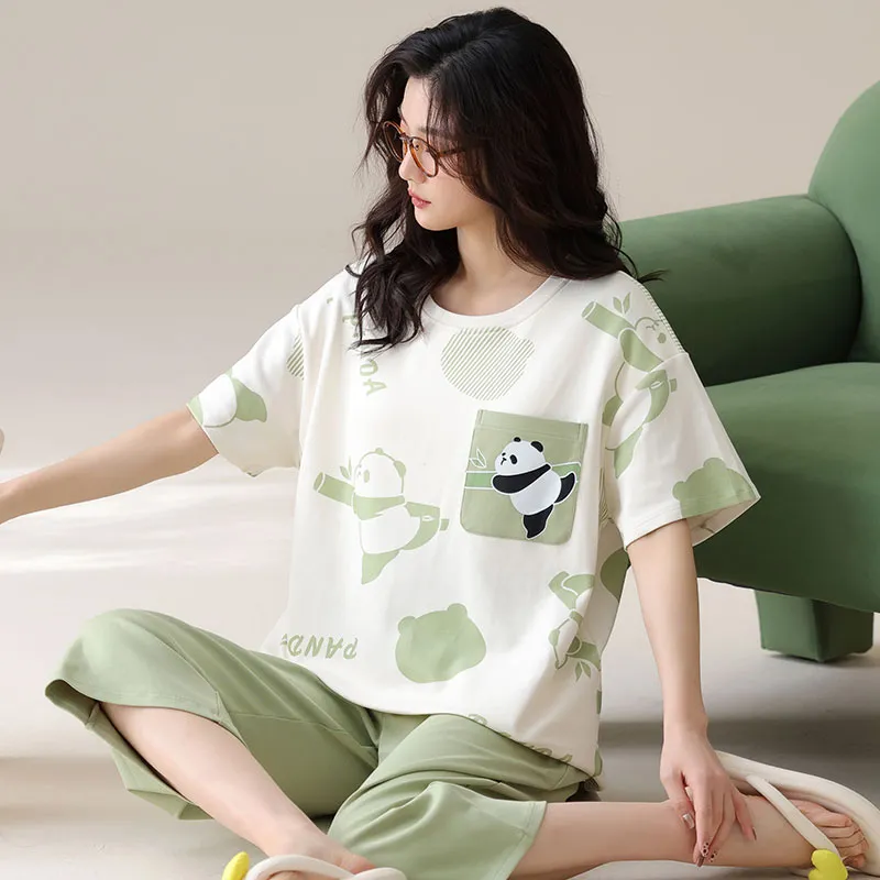 Lan Miao Pajama Set Women's Image Color-3