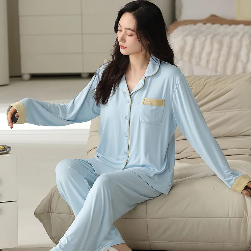 Lan Miao Pajama Set Women's Image Color-3