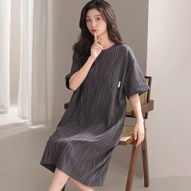 Lan Miao Nightgown Women's Image Color-2