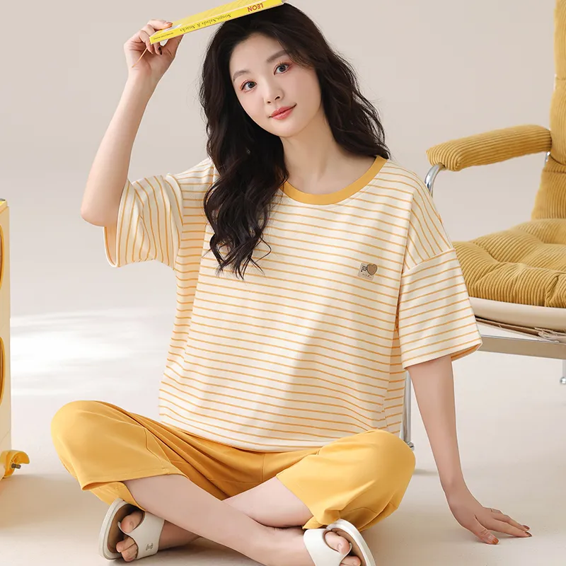 Lan Miao Pajama Set Women's Image Color-2