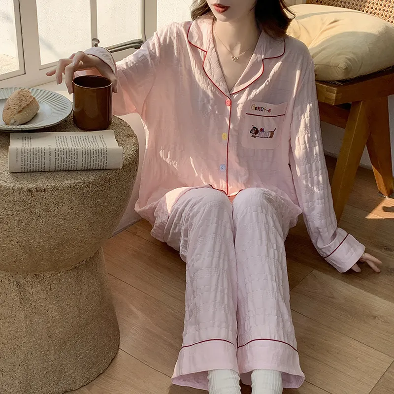 Lan Miao Pajama Set Women's Image Color-3