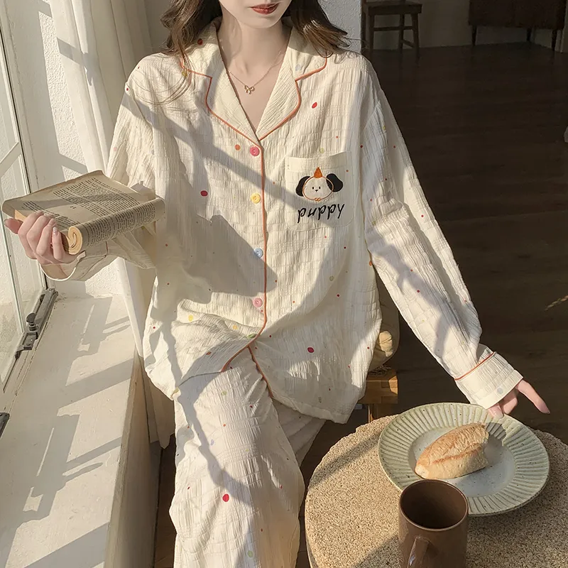 Lan Miao Pajama Set Women's Image Color-3