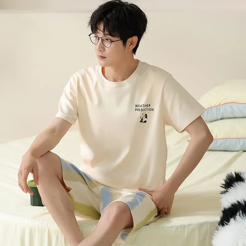Lan Miao Pajama Set Men's Image Color-1