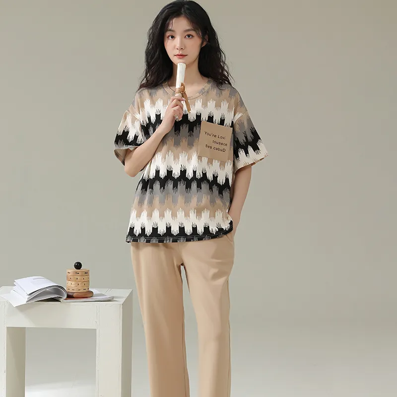 Lan Miao Pajama Set Women's Image Color-4