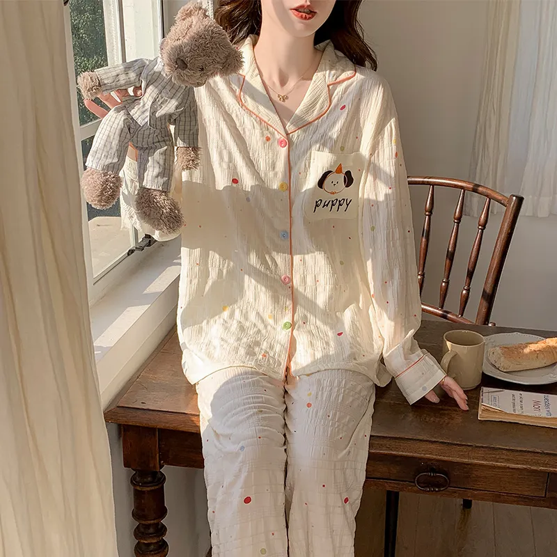 Lan Miao Pajama Set Women's Image Color-4