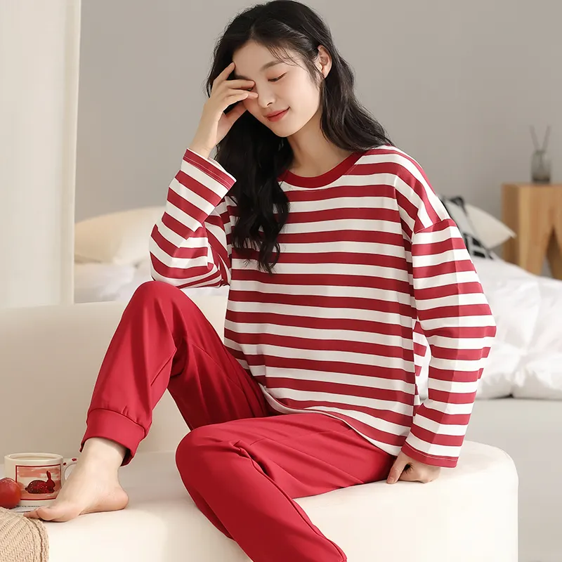 Lan Miao Pajama Set Women's Black-107