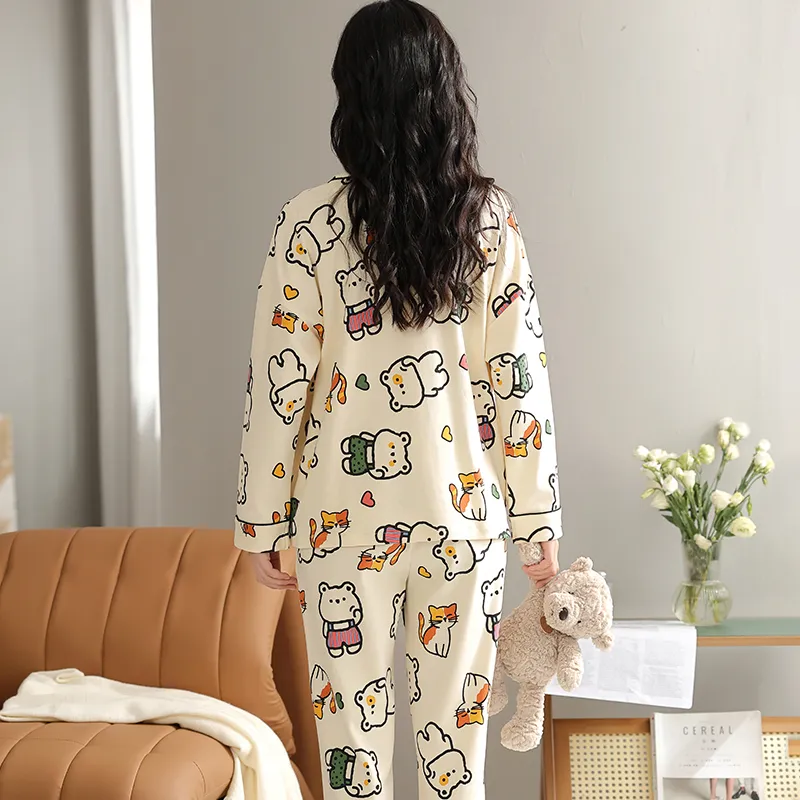 Lan Miao Pajama Set Women's Image Color-1