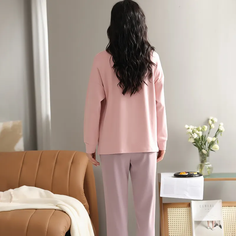 Lan Miao Pajama Set Women's Black-133