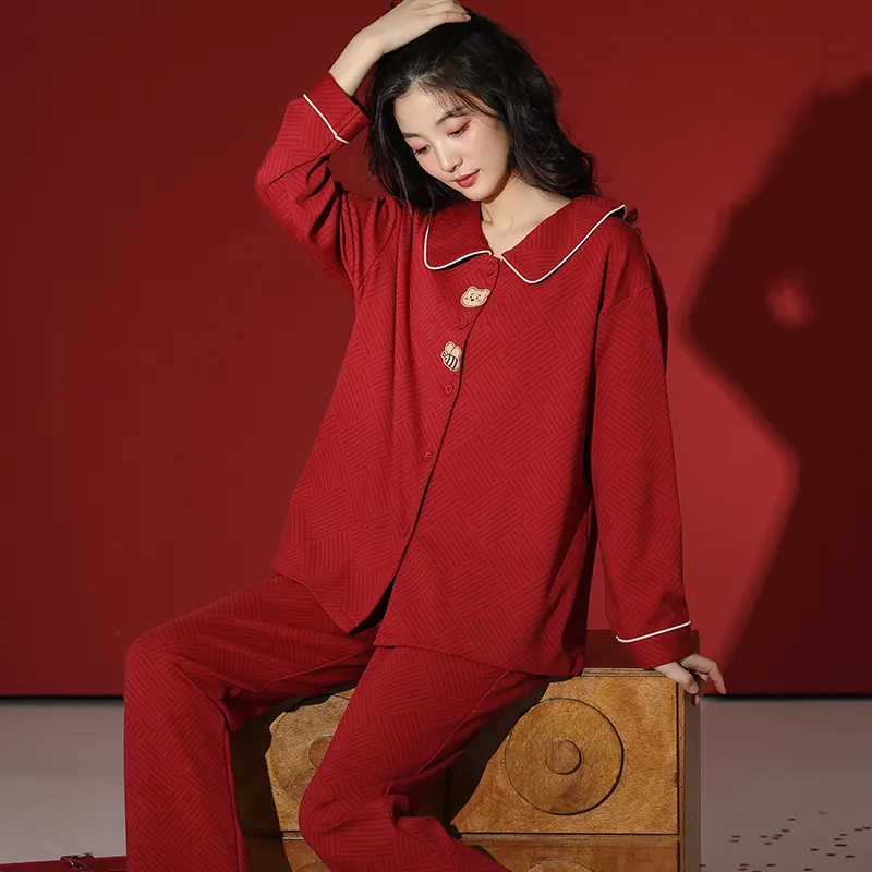 Lan Miao Pajama Set Women's Black-50