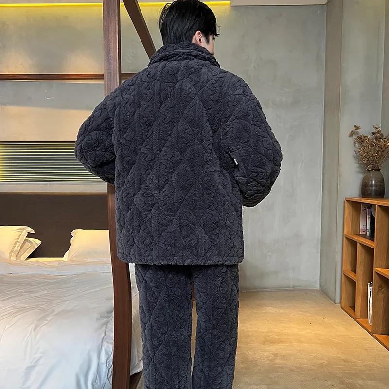 Lan Miao Pajama Set Men's Image Color-5