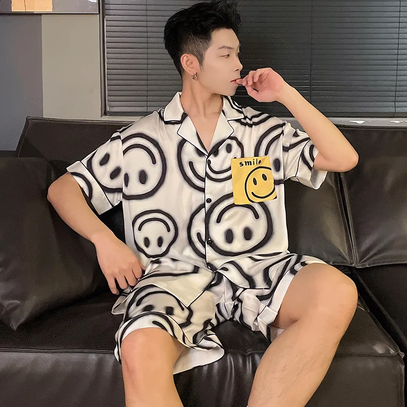 Lan Miao Pajama Set Men's Image Color-3