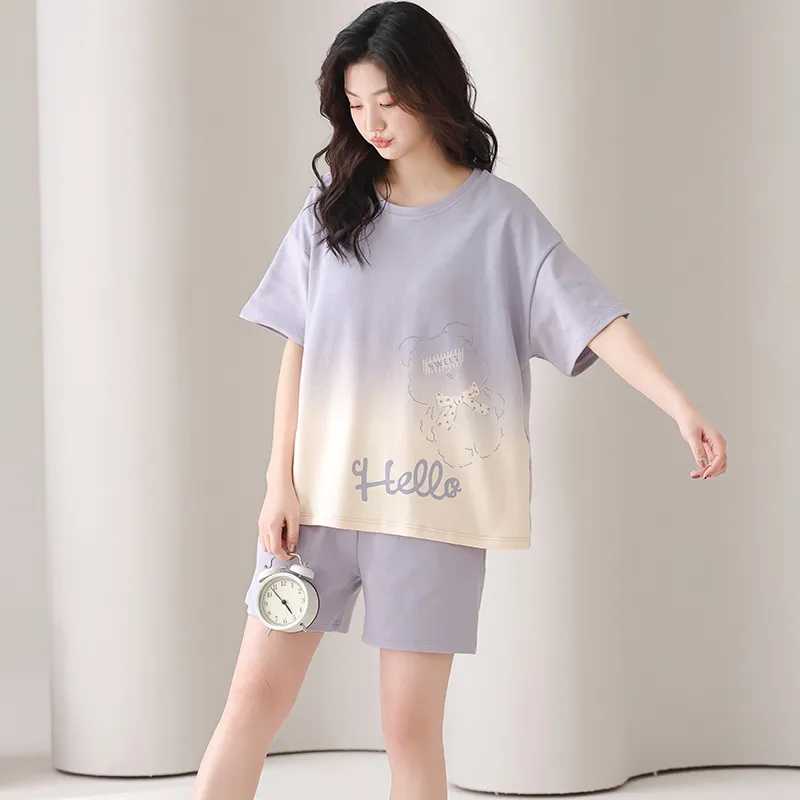 Lan Miao Pajama Set Women's Image Color-4