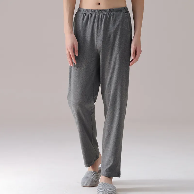 Lan Miao Pajama Pants Men's Dark Gray-4