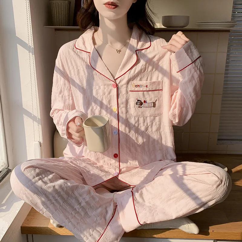 Lan Miao Pajama Set Women's Image Color-4