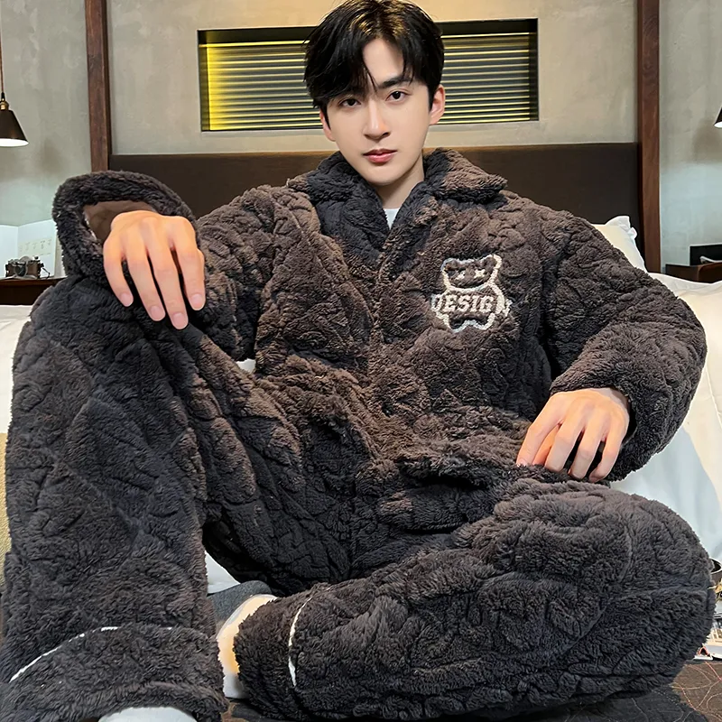 Lan Miao Pajama Set Men's Image Color-1