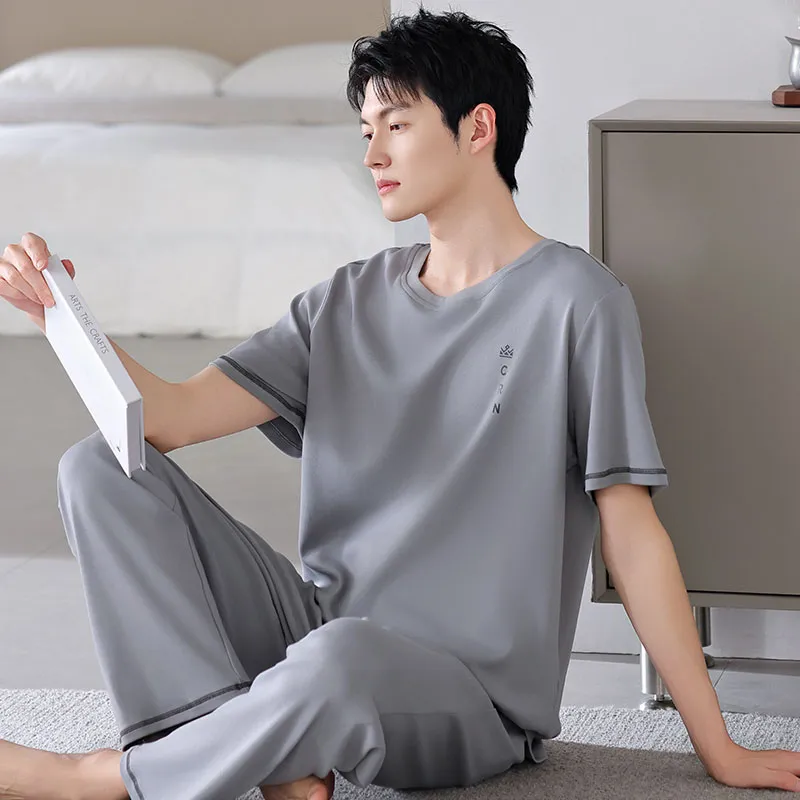 Lan Miao Pajama Set Men's Image Color-2