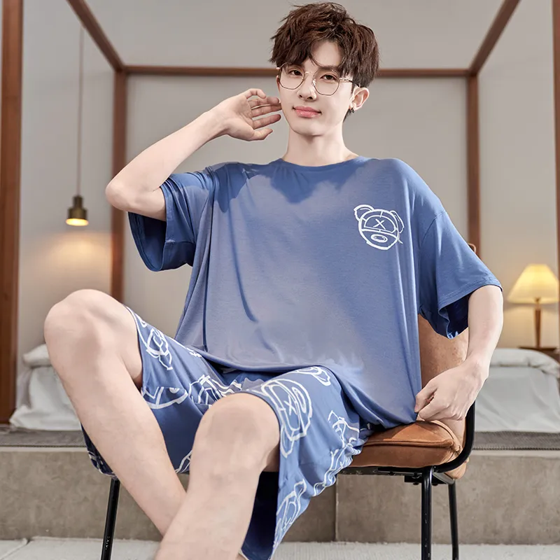 Lan Miao Pajama Set Men's Image Color-1