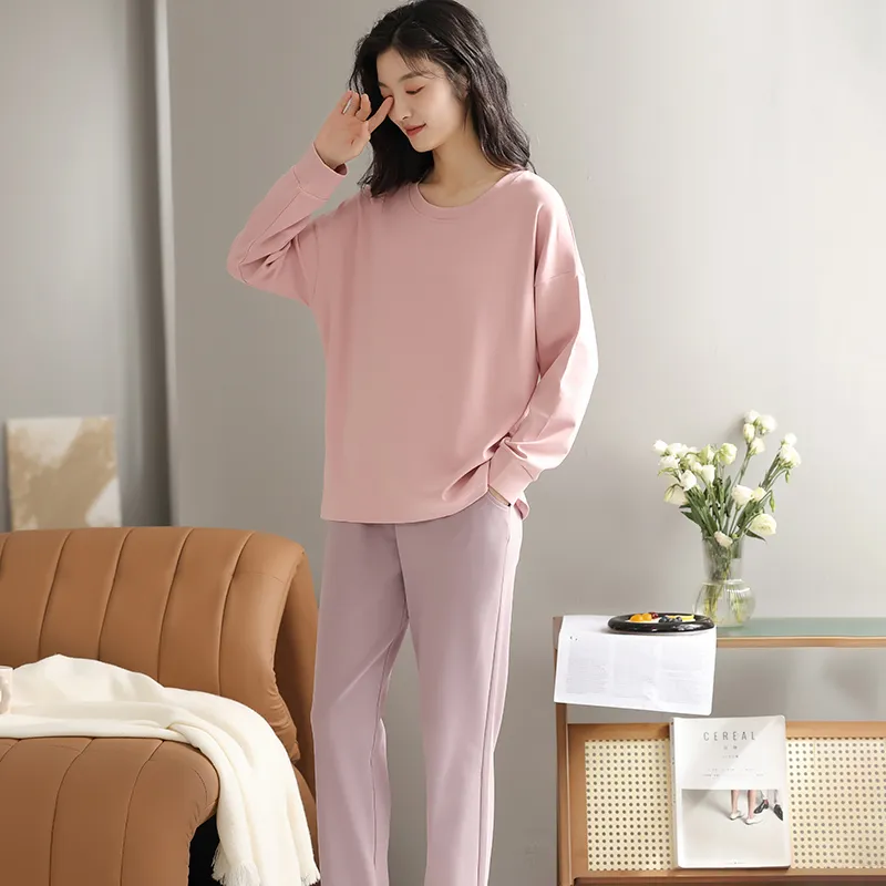 Lan Miao Pajama Set Women's Black-132