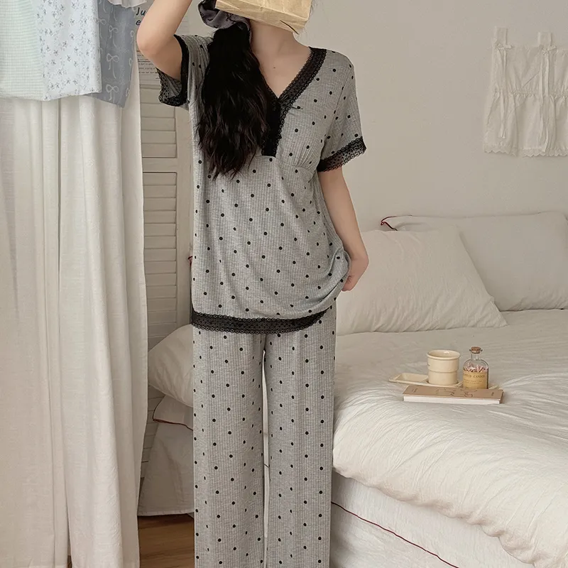 Lan Miao Pajama Set Women's Image Color-4