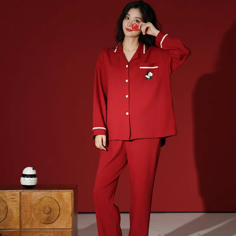 Lan Miao Pajama Set Women's Black-8