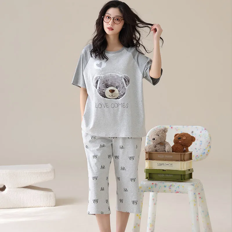 Lan Miao Pajama Set Women's Image Color-4