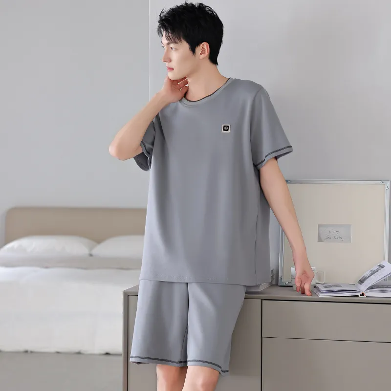 Lan Miao Pajama Set Men's Image Color-4