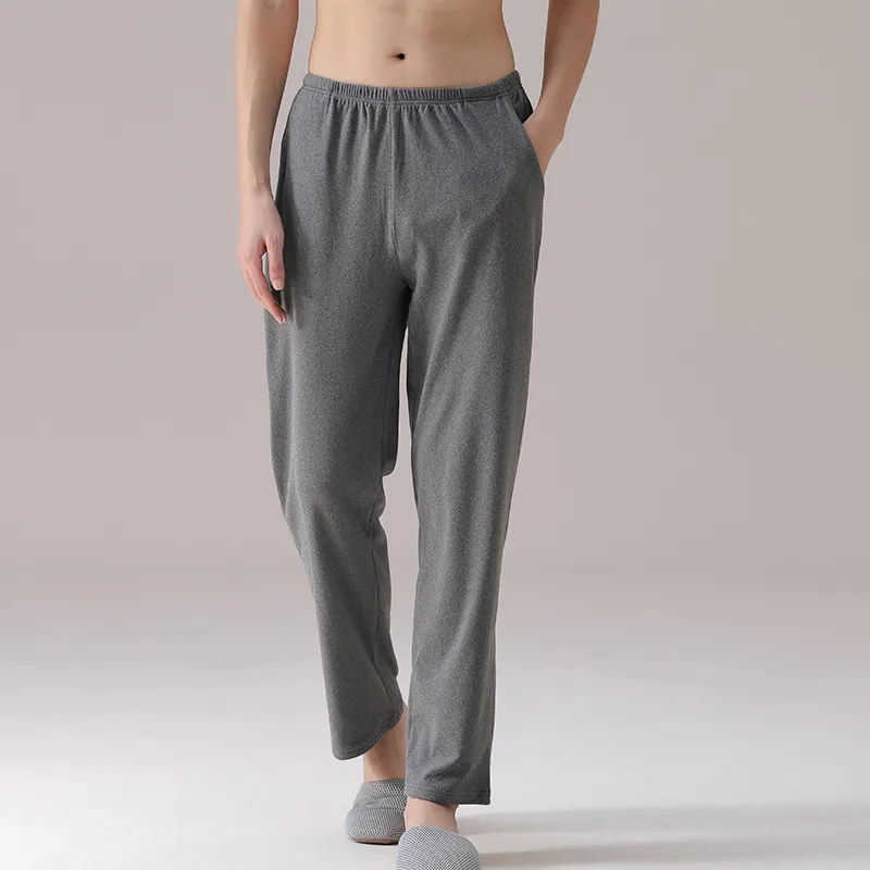 Lan Miao Pajama Pants Men's Dark Gray-3