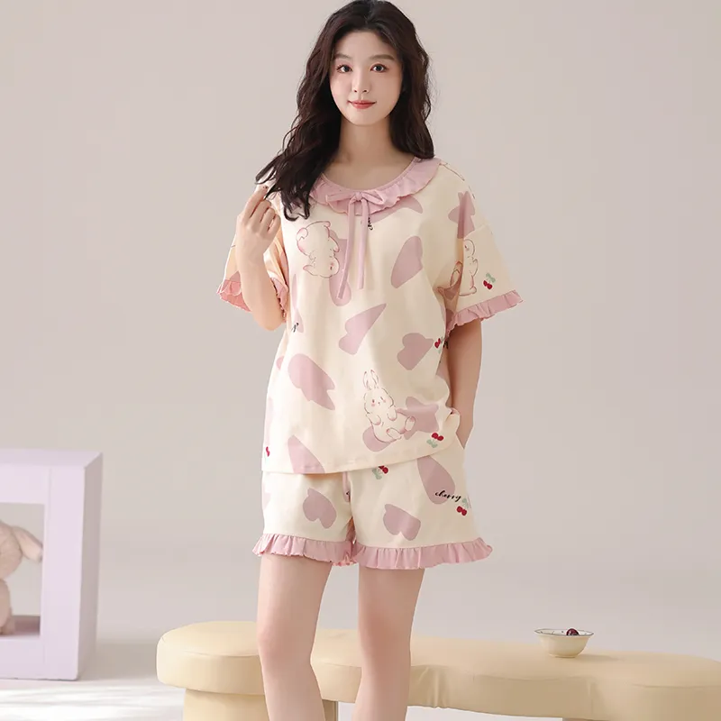 Lan Miao Pajama Set Women's Image Color-4