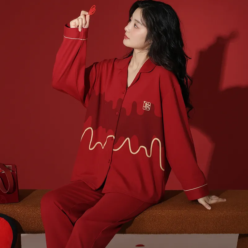 Lan Miao Pajama Set Women's Black-18