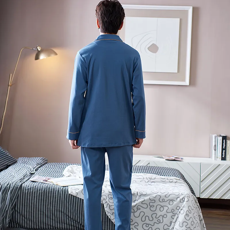 Lan Miao LAMIU Pajama Set Spring And Autumn Season Men's-8
