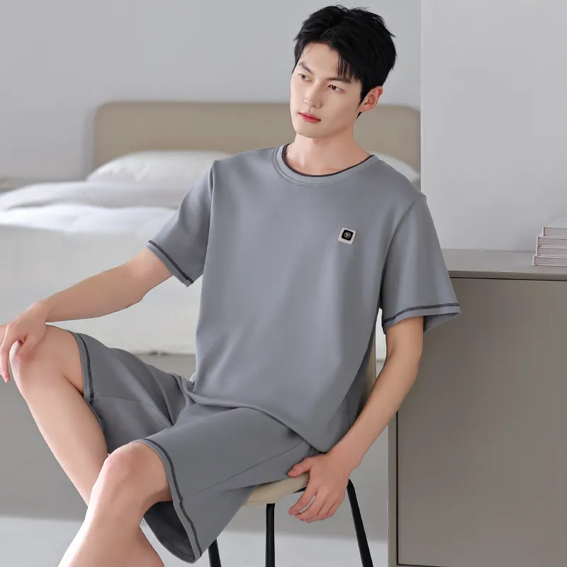Lan Miao Pajama Set Men's Image Color-3