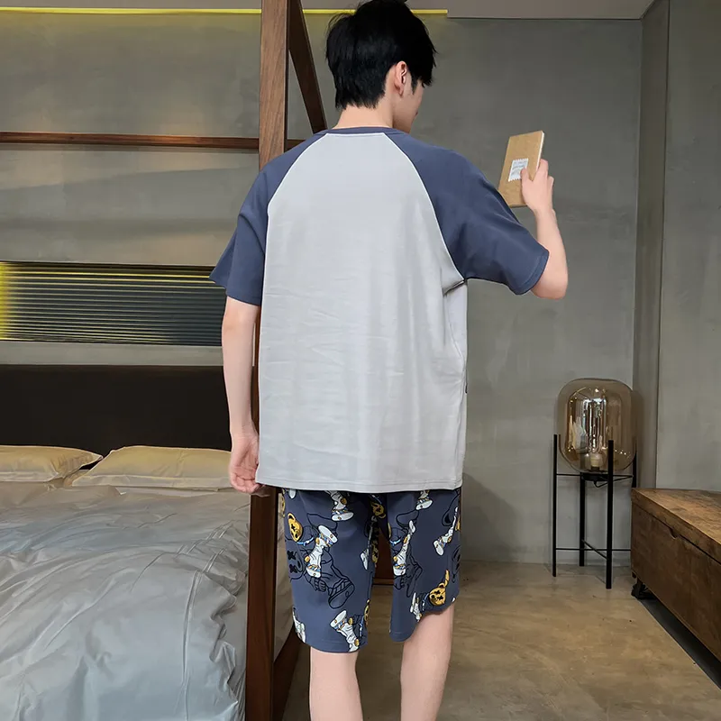 Lan Miao Pajama Set Men's Image Color-1