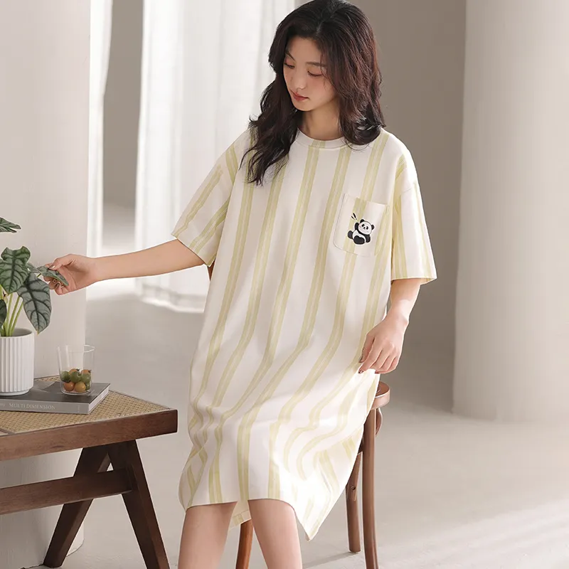 Lan Miao Nightgown Women's Image Color-3