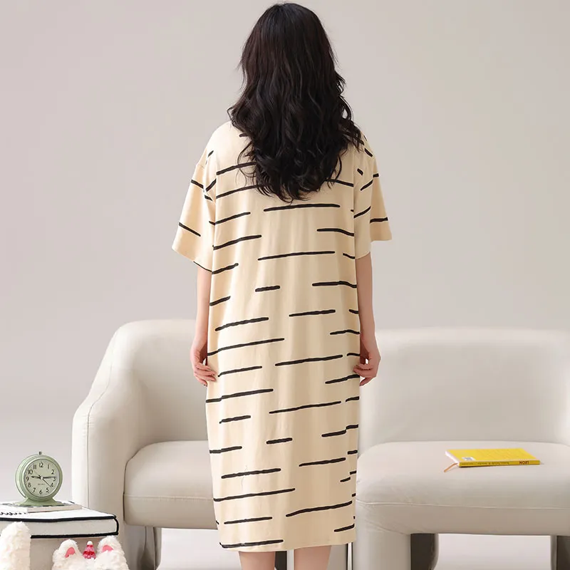 Lan Miao Nightgown Women's Image Color-5