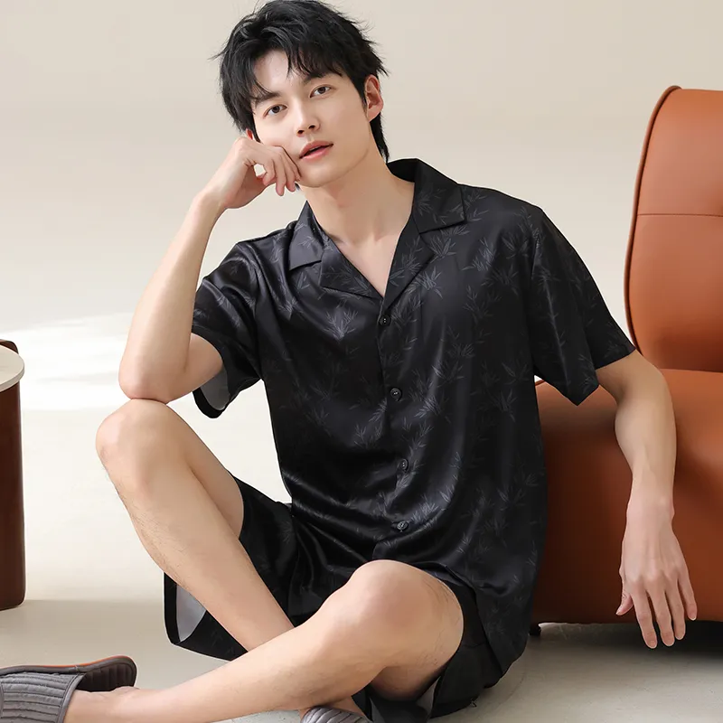 Lan Miao Pajama Set Men's Image Color-1