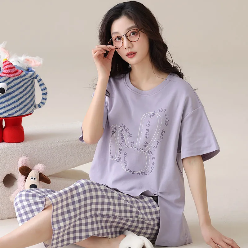 Lan Miao Pajama Set Women's Image Color-3