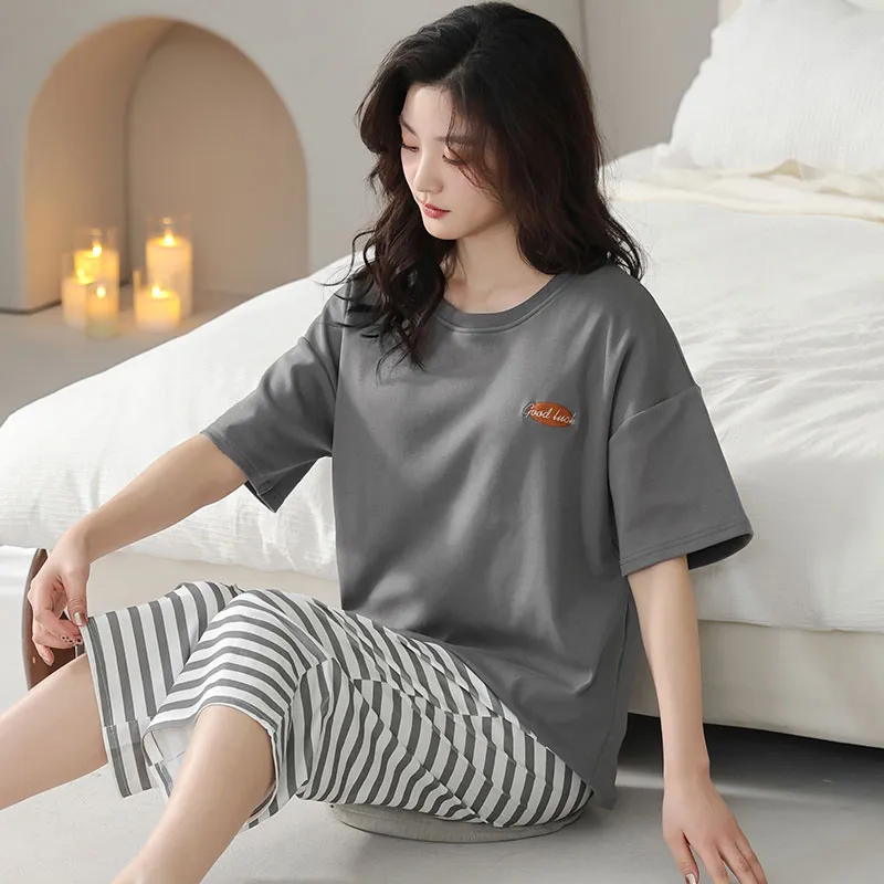 Lan Miao Pajama Set Women's Image Color-2