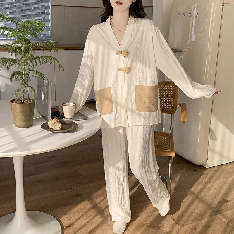 Lan Miao Pajama Set Women's Image Color-5