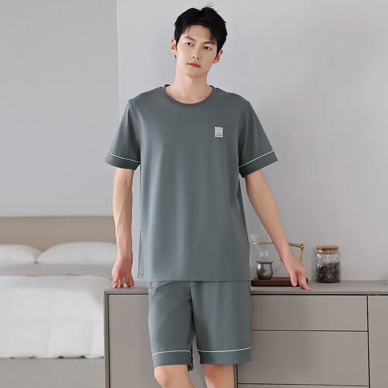 Lan Miao Pajama Set Men's Image Color-4