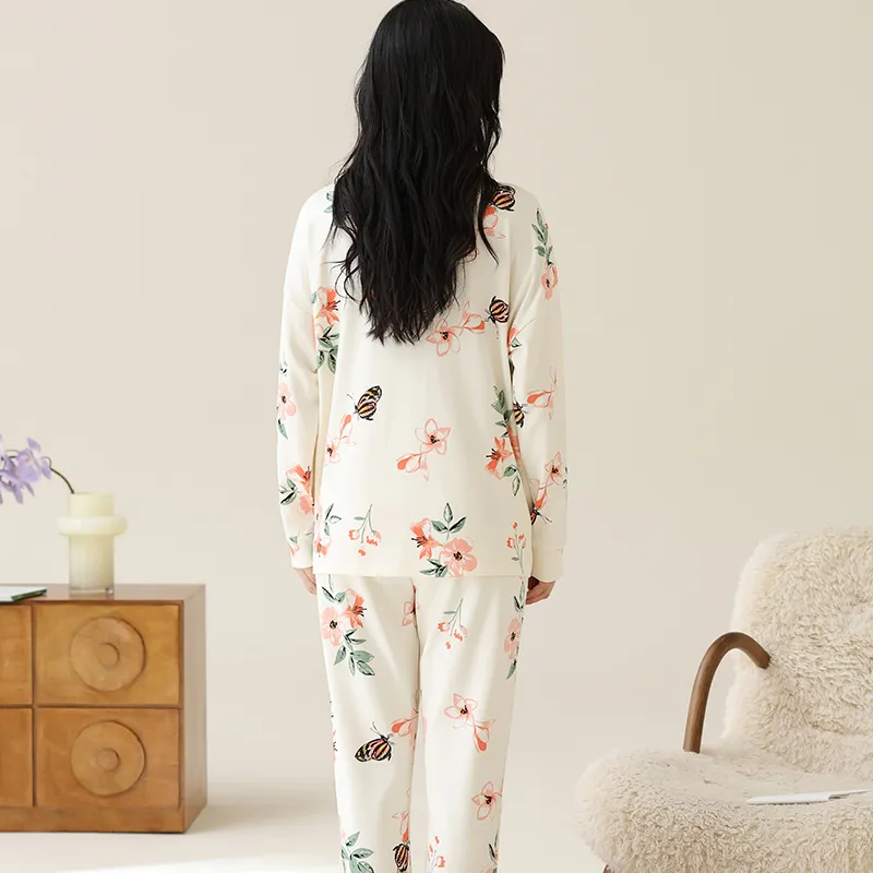 Lan Miao Pajama Set Women's Black-102